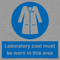 MP12660: Laboratory coat must be worn in this area