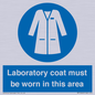 MP12660: Laboratory coat must be worn in this area