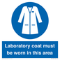 MP12660: Laboratory coat must be worn in this area
