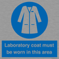 MP12660: Laboratory coat must be worn in this area