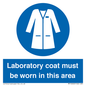 MP12660: Laboratory coat must be worn in this area