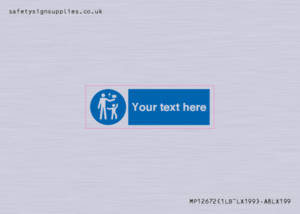 MP12672: Custom Mandatory: Keep out of reach of children