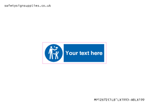 MP12672: Custom Mandatory: Keep out of reach of children