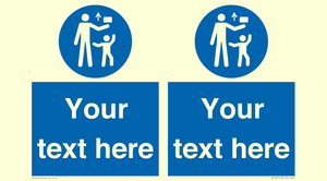 MP12672: Custom Mandatory: Keep out of reach of children