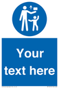 MP12672: Custom Mandatory: Keep out of reach of children