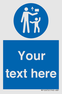 MP12672: Custom Mandatory: Keep out of reach of children