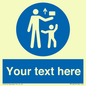 MP12672: Custom Mandatory: Keep out of reach of children