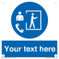MP12678: Custom Mandatory: Entry only with supervisor outside