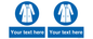 MP12680: Custom Mandatory: Wear laboratory coat