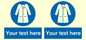MP12680: Custom Mandatory: Wear laboratory coat