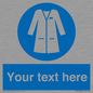 MP12680: Custom Mandatory: Wear laboratory coat