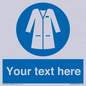 MP12680: Custom Mandatory: Wear laboratory coat