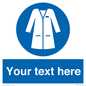 MP12680: Custom Mandatory: Wear laboratory coat