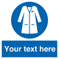 MP12680: Custom Mandatory: Wear laboratory coat