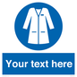 MP12680: Custom Mandatory: Wear laboratory coat