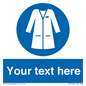 MP12680: Custom Mandatory: Wear laboratory coat
