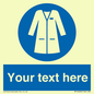 MP12680: Custom Mandatory: Wear laboratory coat