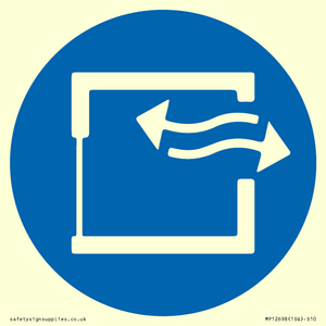 MP12698: Mandatory: Ensure continuous ventilation