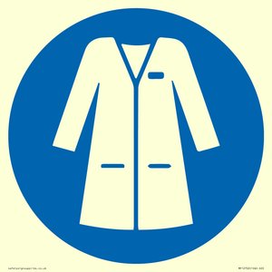MP12702: Mandatory: Wear laboratory coat