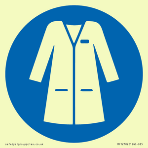 MP12702: Mandatory: Wear laboratory coat