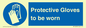 MP12833: Protective Gloves to be worn
