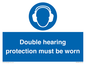 MP12876: Double hearing protection must be worn