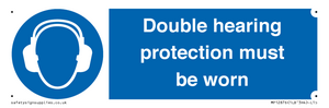 MP12876: Double hearing protection must be worn