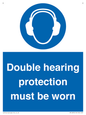 MP12876: Double hearing protection must be worn