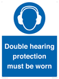 MP12876: Double hearing protection must be worn