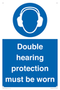MP12876: Double hearing protection must be worn