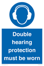 MP12876: Double hearing protection must be worn