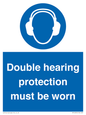 MP12876: Double hearing protection must be worn