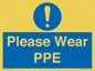 MP12987: Please Wear PPE
