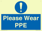 MP12987: Please Wear PPE