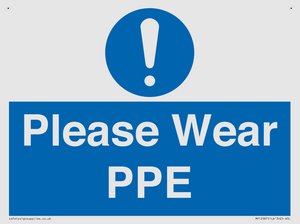 MP12987: Please Wear PPE