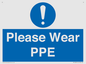 MP12987: Please Wear PPE