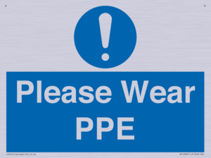 MP12987: Please Wear PPE