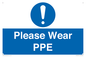MP12987: Please Wear PPE