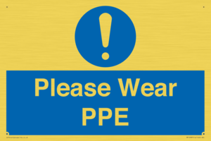 MP12987: Please Wear PPE