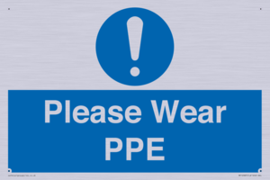 MP12987: Please Wear PPE