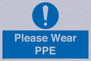 MP12987: Please Wear PPE