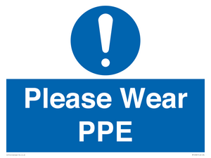 MP12987: Please Wear PPE