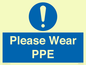 MP12987: Please Wear PPE