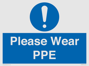 MP12987: Please Wear PPE