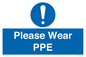 MP12987: Please Wear PPE