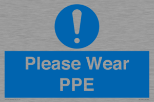 MP12987: Please Wear PPE