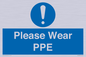 MP12987: Please Wear PPE