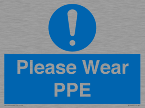 MP12987: Please Wear PPE