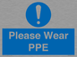 MP12987: Please Wear PPE