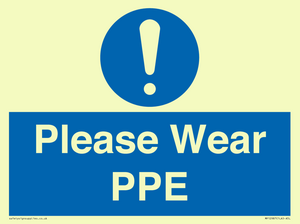 MP12987: Please Wear PPE